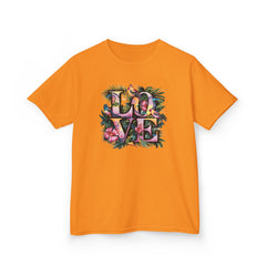 LOVE Organic Kids Tee, Children's T-Shirt, Youth Shirt, Kid's Clothing, Organic Cotton Top
