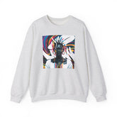 African Queen Color Splash Unisex Sweatshirt