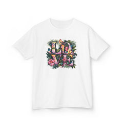 LOVE Organic Kids Tee, Children's T-Shirt, Youth Shirt, Kid's Clothing, Organic Cotton Top