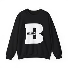 B Mine Sweatshirt, Valentine Gift, Unisex Love Expression Pullover Jumper, Valentine's Day Gift, Romantic Couples Sweatshirt, Love Theme