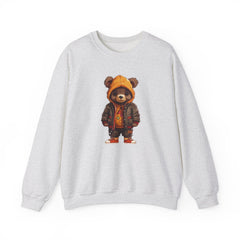Crewneck Sweatshirt Urban Dressed Cute Bear Design