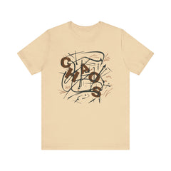 Abstract Chaos T-Shirt, Unisex Gift, Colorful Artistry Tee, Creative Insight Shirt, Authentic Design Top - Unisex Jersey Short Sleeve Tee