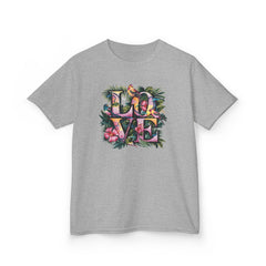 LOVE Organic Kids Tee, Children's T-Shirt, Youth Shirt, Kid's Clothing, Organic Cotton Top