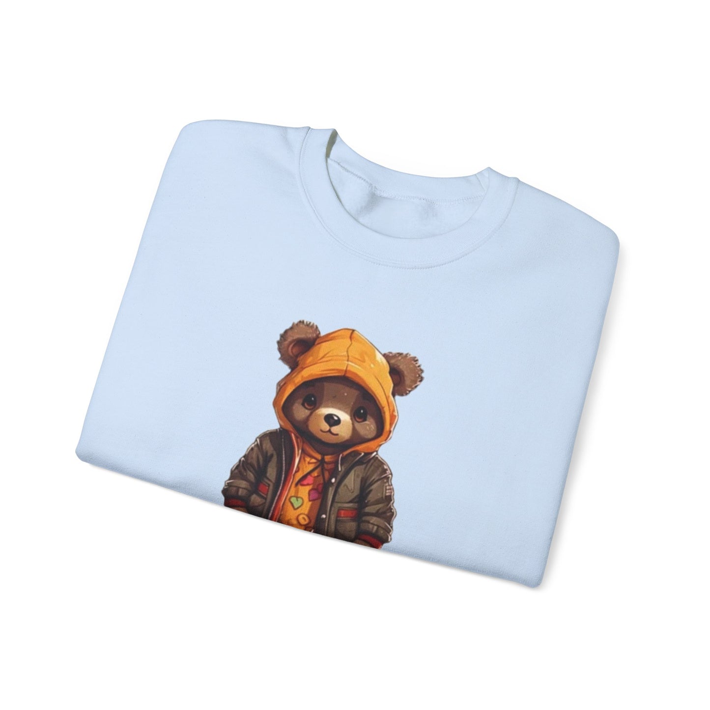 Crewneck Sweatshirt Urban Dressed Cute Bear Design