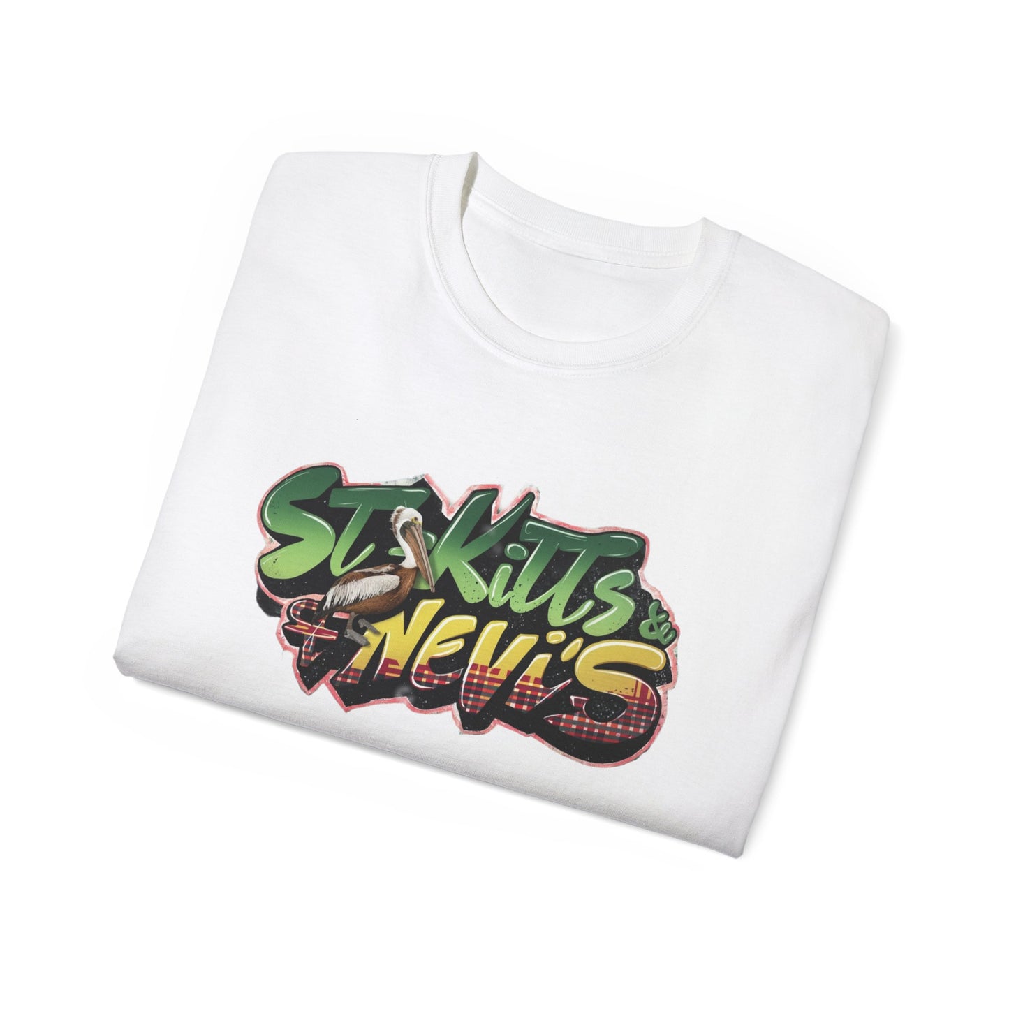 St. Kitts & Nevis Color Splash Tee