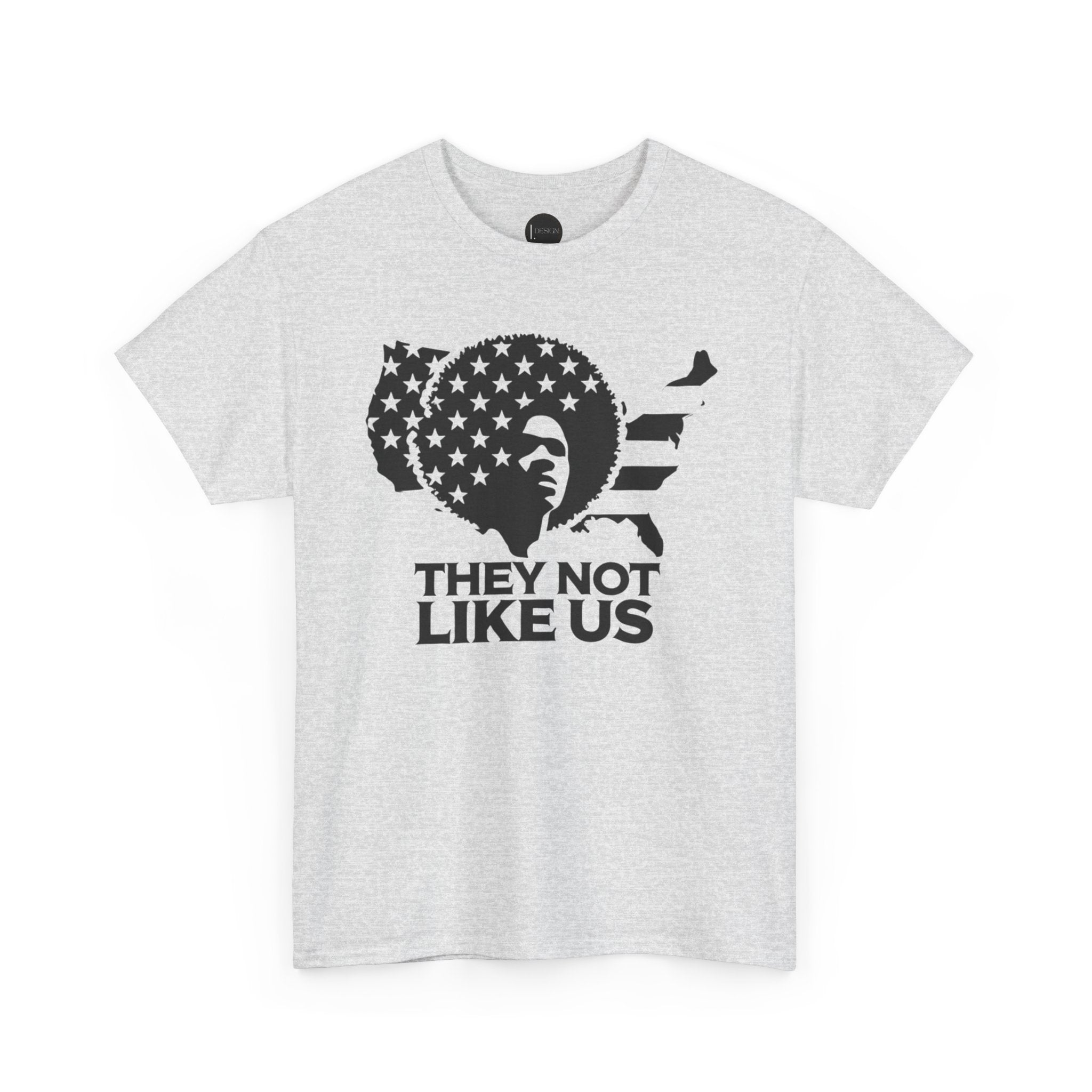 T-shirt « Ils ne nous aiment pas », cadeau pour le Mois de l'histoire des Noirs, t-shirt artistique coloré, haut au design authentique, t-shirt créatif, maillot unisexe à manches courtes