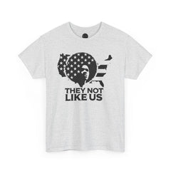 T-shirt « Ils ne nous aiment pas », cadeau pour le Mois de l'histoire des Noirs, t-shirt artistique coloré, haut au design authentique, t-shirt créatif, maillot unisexe à manches courtes