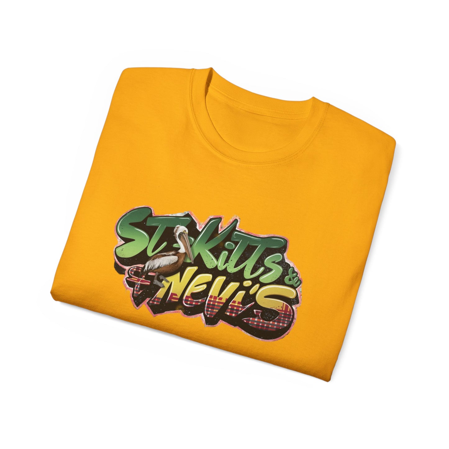 St. Kitts & Nevis Color Splash Tee