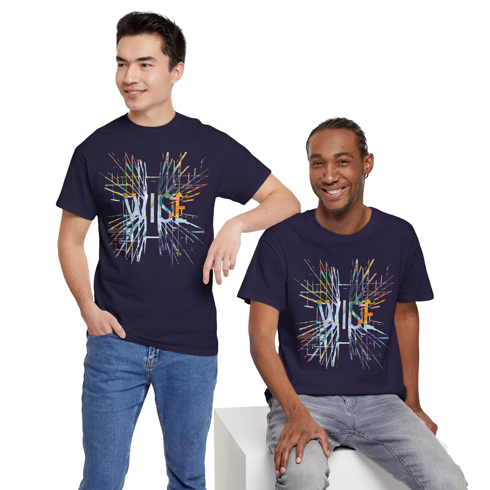The Wise Graphic Structure Tee