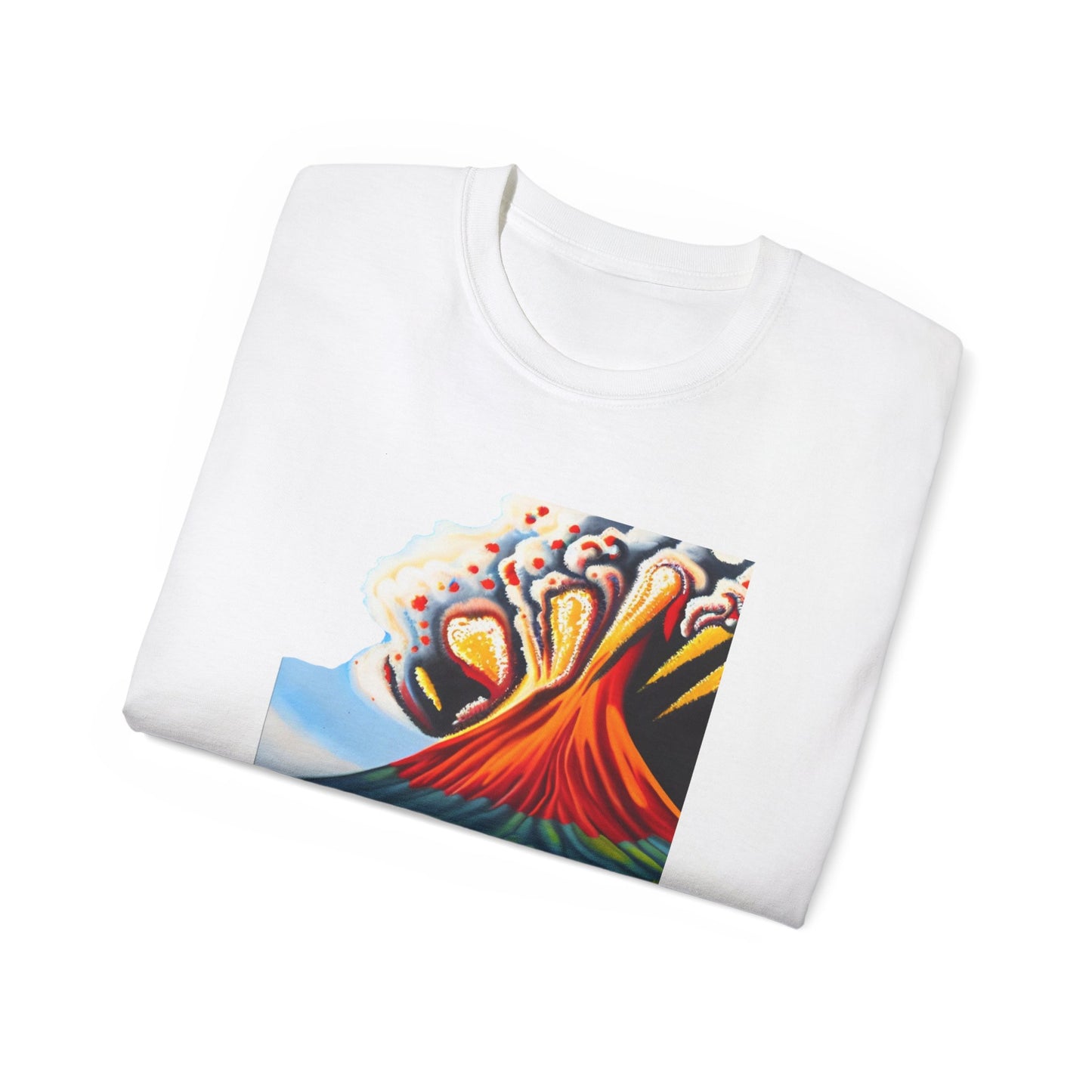 Stratacano (Montserrat Volcano Art) Tee