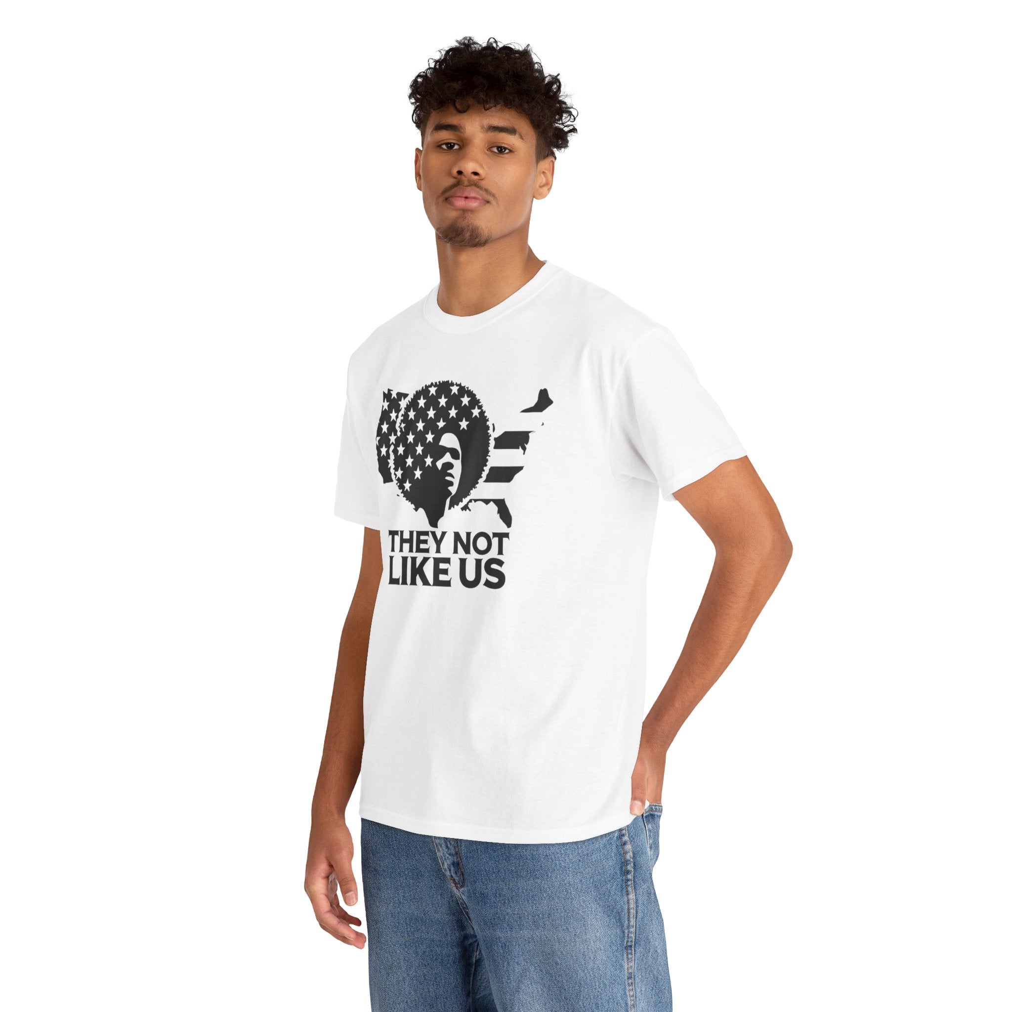 T-shirt « Ils ne nous aiment pas », cadeau pour le Mois de l'histoire des Noirs, t-shirt artistique coloré, haut au design authentique, t-shirt créatif, maillot unisexe à manches courtes