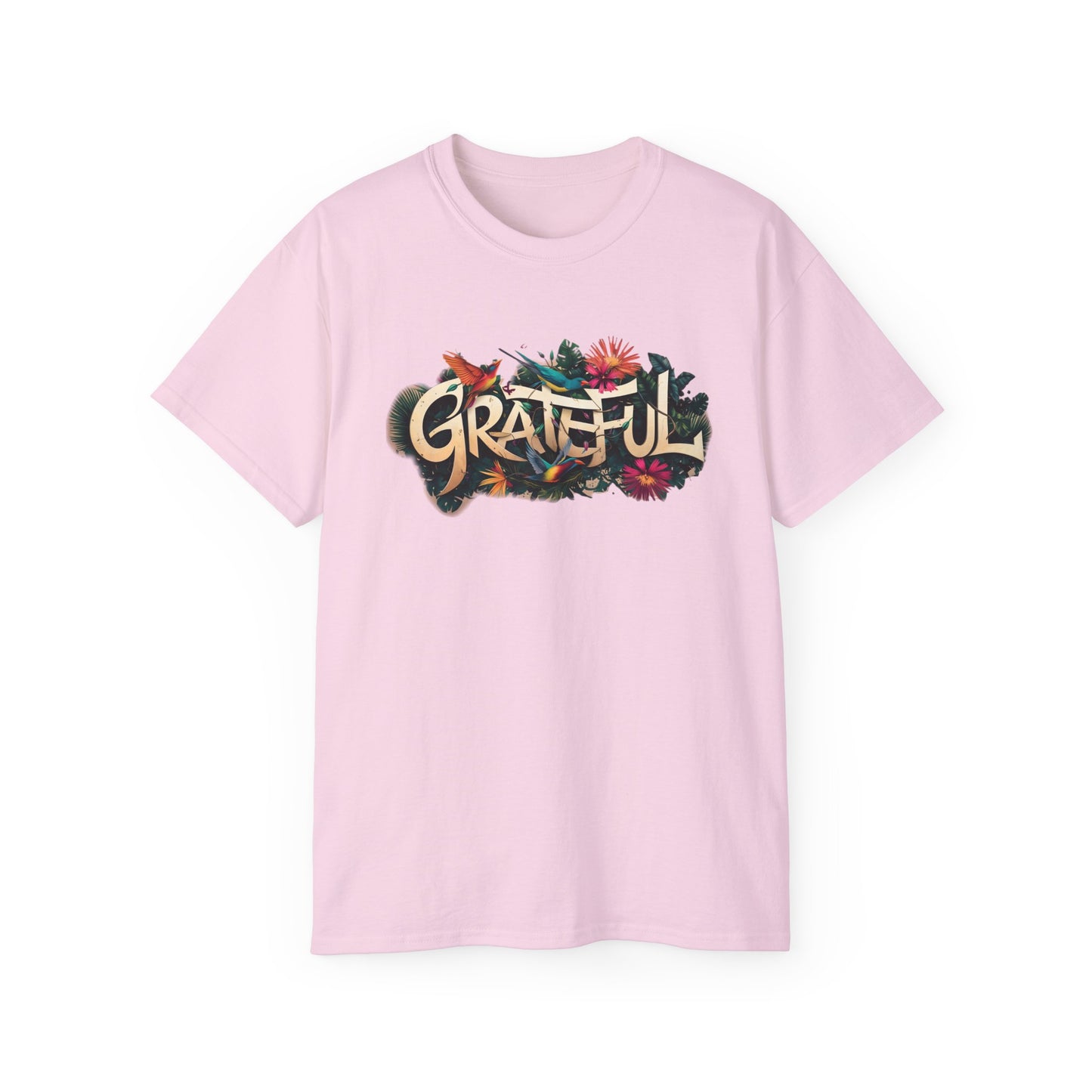 GRATEFUL Organic Color Splash Tee