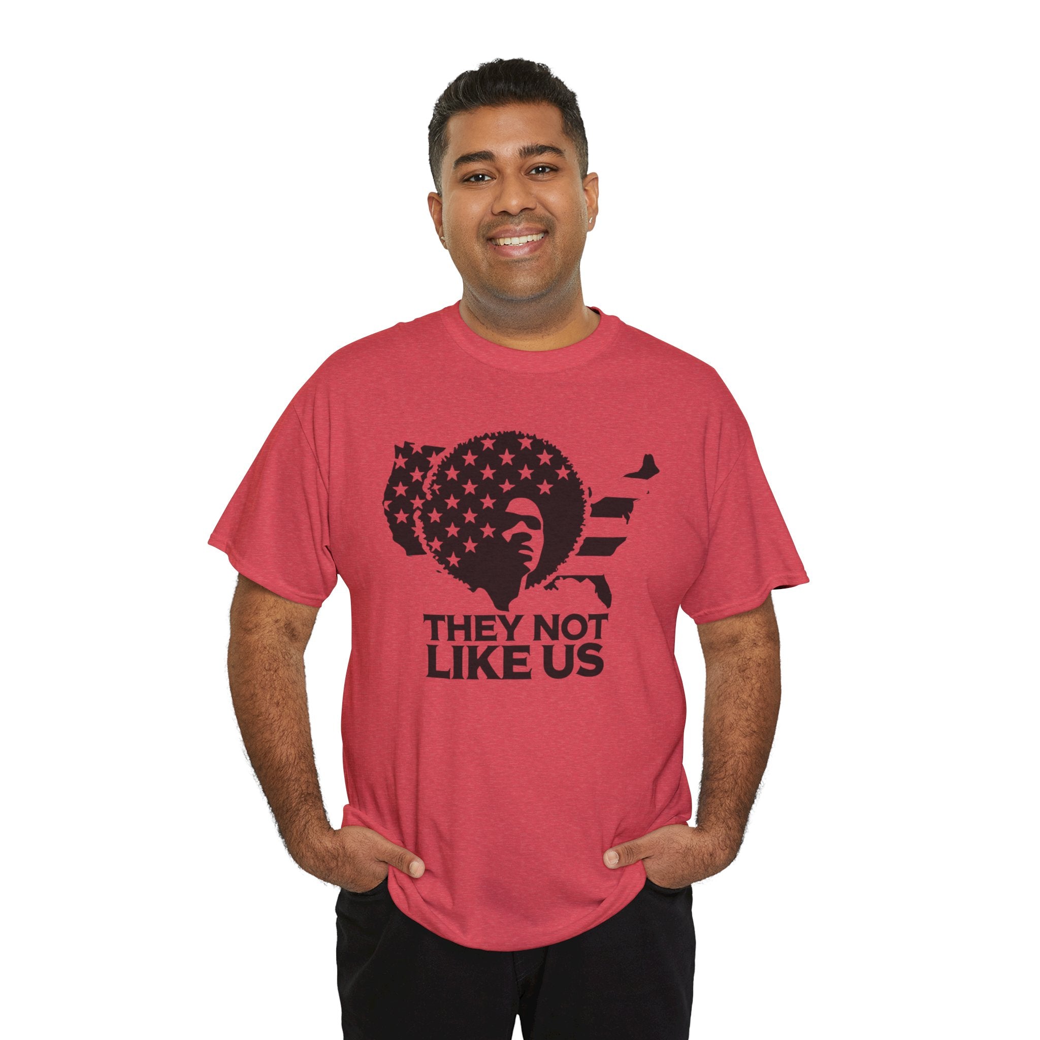 T-shirt « Ils ne nous aiment pas », cadeau pour le Mois de l'histoire des Noirs, t-shirt artistique coloré, haut au design authentique, t-shirt créatif, maillot unisexe à manches courtes