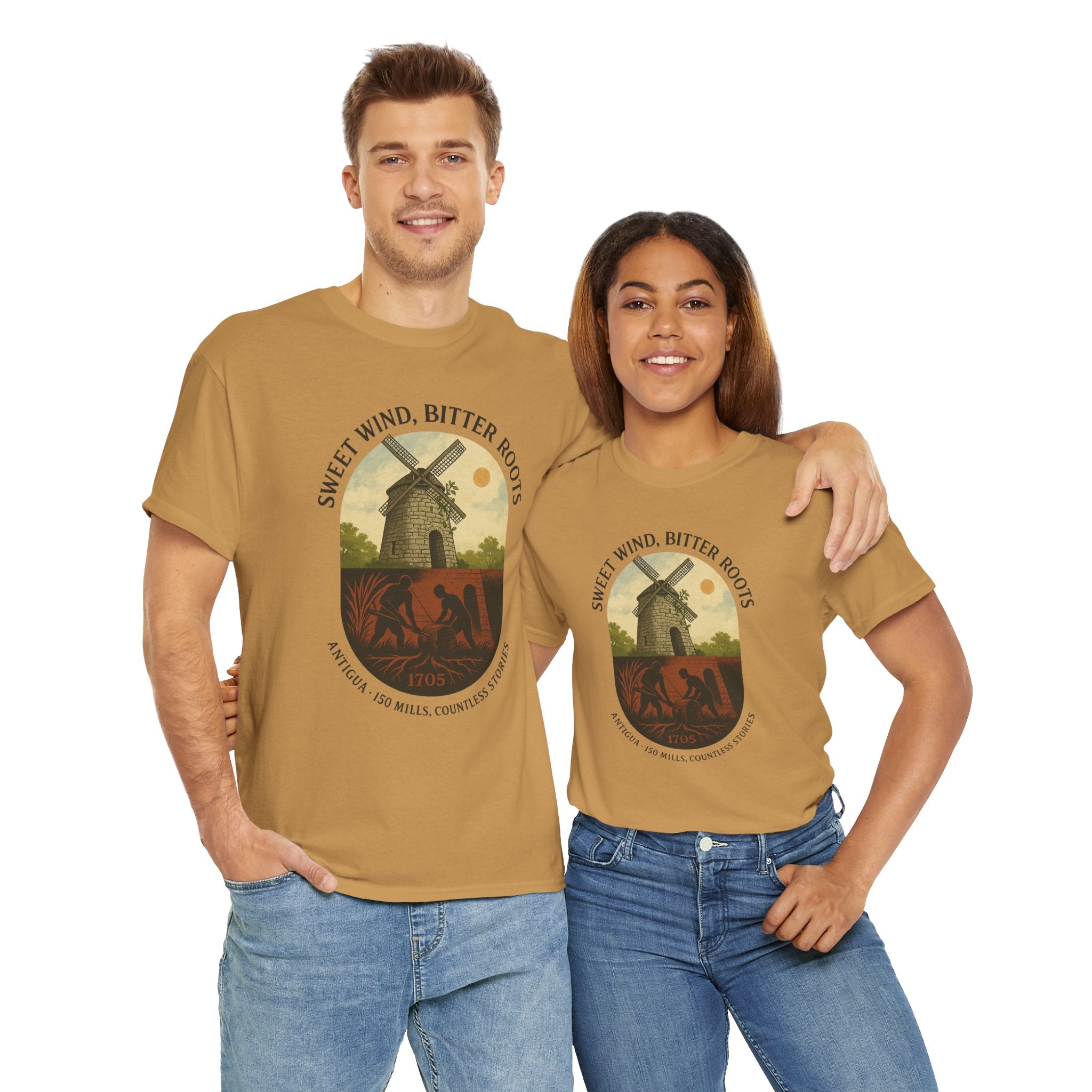 Sweet Wind, Bitter Roots - Antigua History Tee