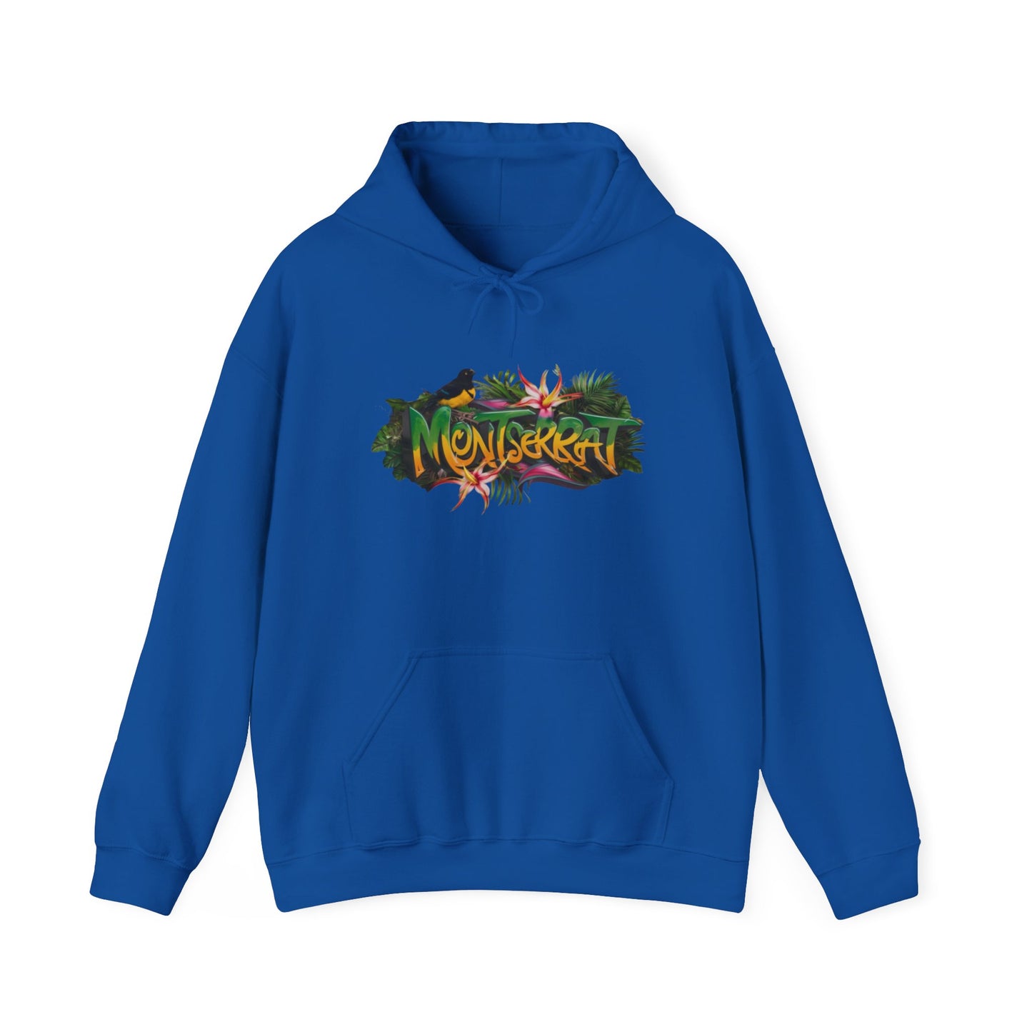 Montserrat Color Splash Nature Hoodie