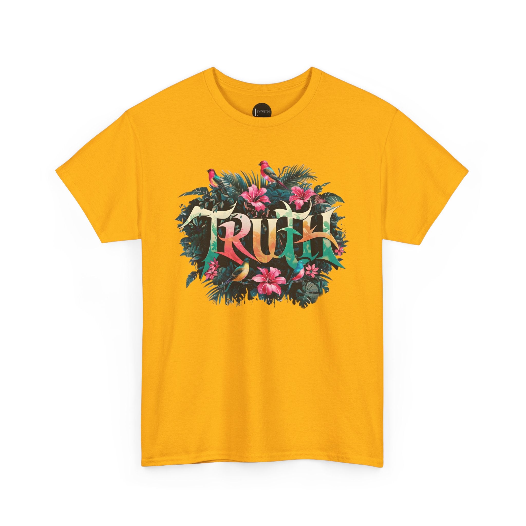 Camiseta con salpicaduras de color orgánico TRUTH