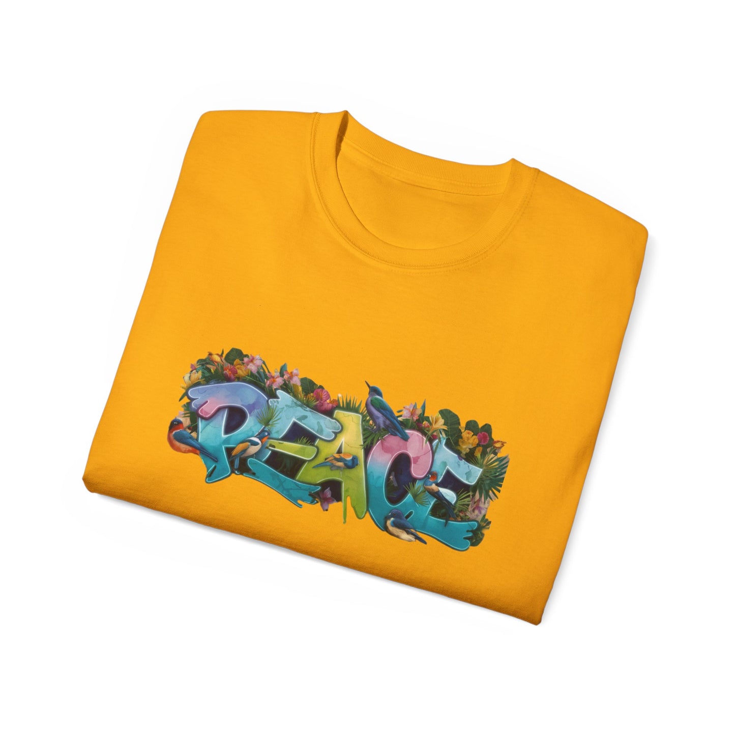 PEACE Organic Color Splash Tee