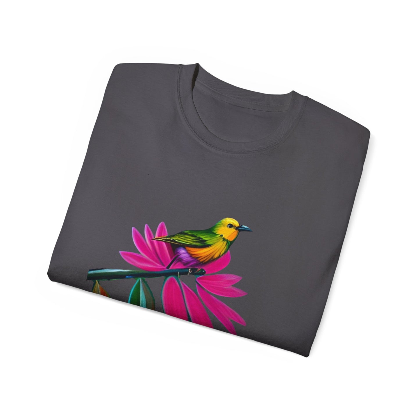 Bird on Floral Flow