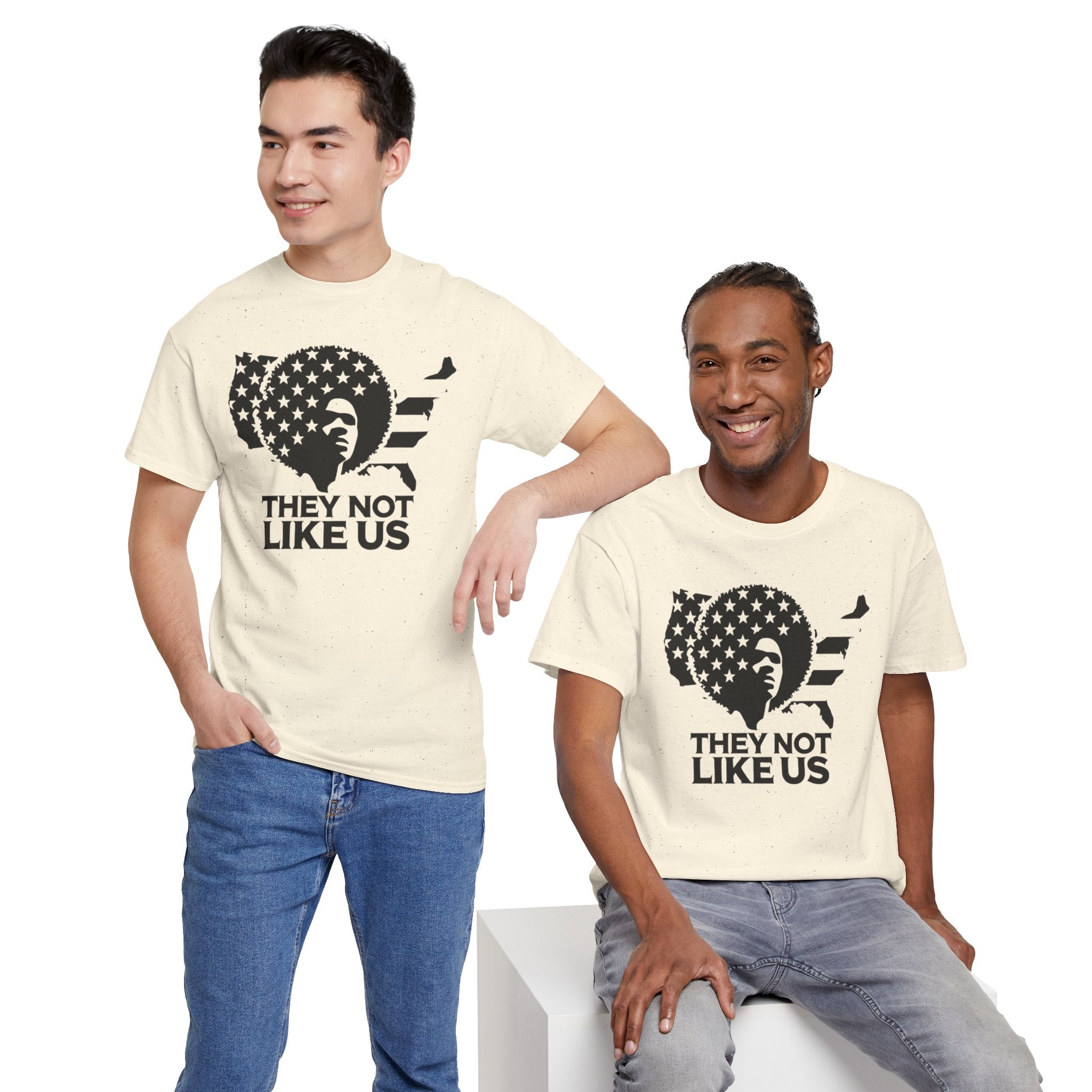 T-shirt « Ils ne nous aiment pas », cadeau pour le Mois de l'histoire des Noirs, t-shirt artistique coloré, haut au design authentique, t-shirt créatif, maillot unisexe à manches courtes