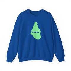 Sudadera verde de Strat Island