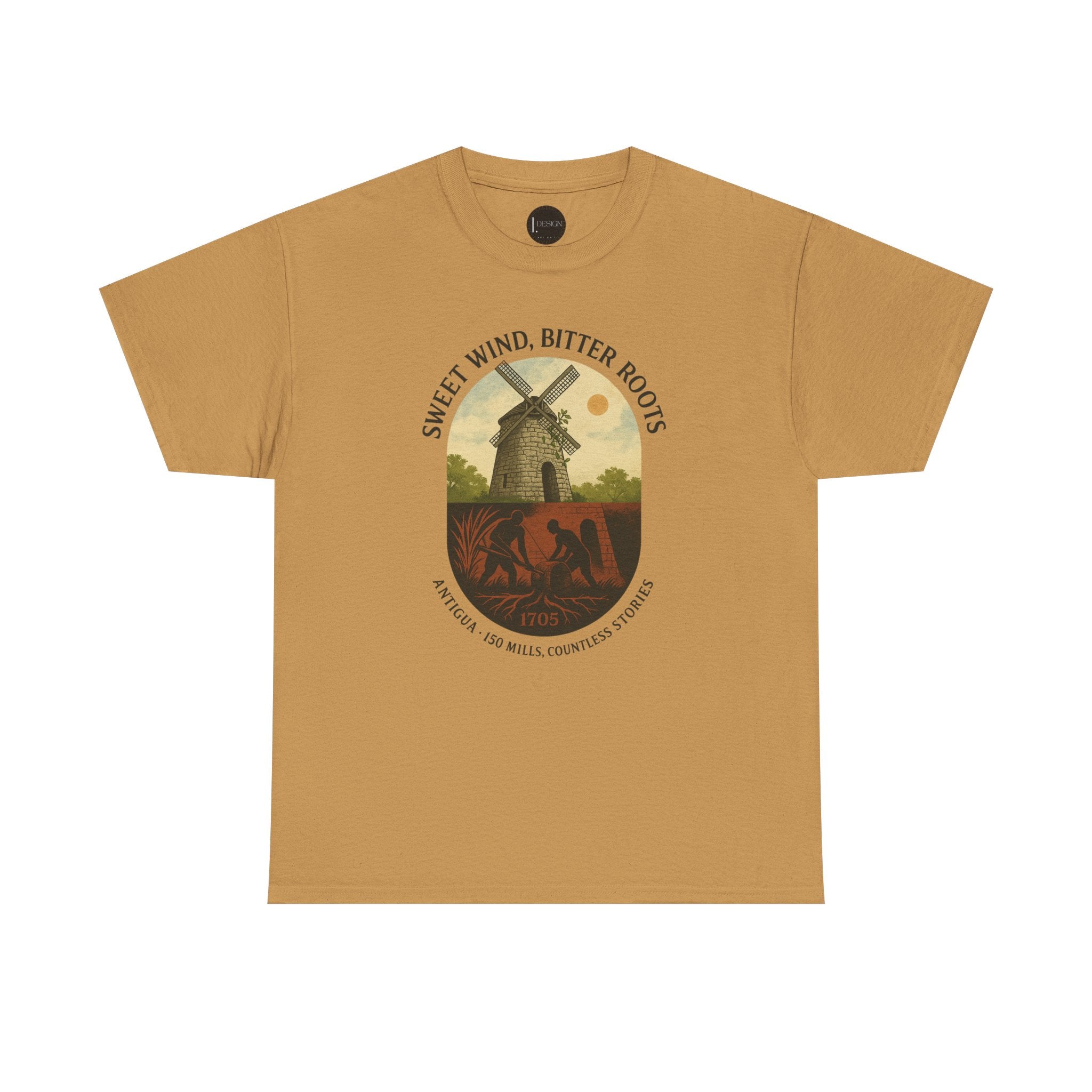 Sweet Wind, Bitter Roots - Antigua History Tee
