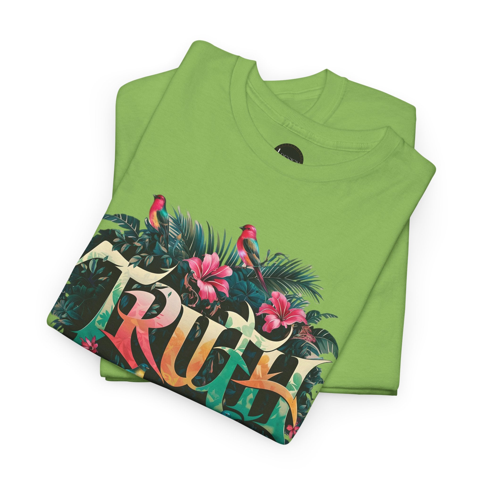 Camiseta con salpicaduras de color orgánico TRUTH