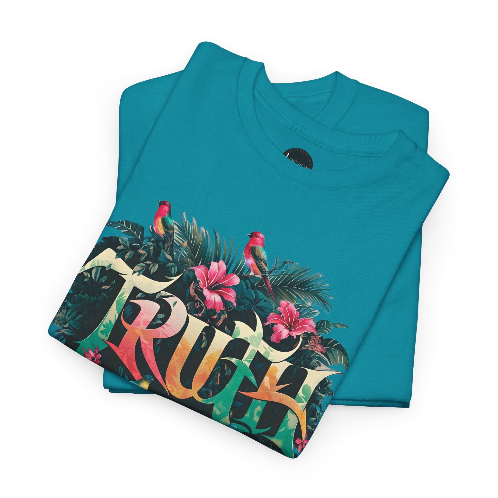 Camiseta con salpicaduras de color orgánico TRUTH