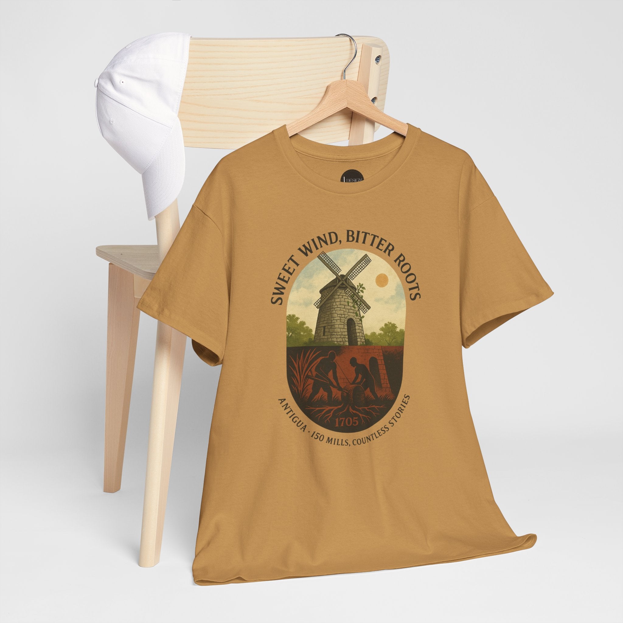 Sweet Wind, Bitter Roots - Antigua History Tee