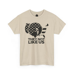 T-shirt « Ils ne nous aiment pas », cadeau pour le Mois de l'histoire des Noirs, t-shirt artistique coloré, haut au design authentique, t-shirt créatif, maillot unisexe à manches courtes