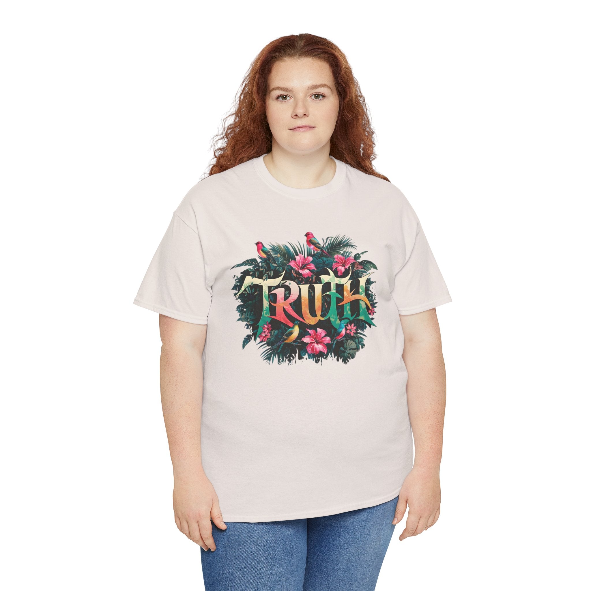 Camiseta con salpicaduras de color orgánico TRUTH