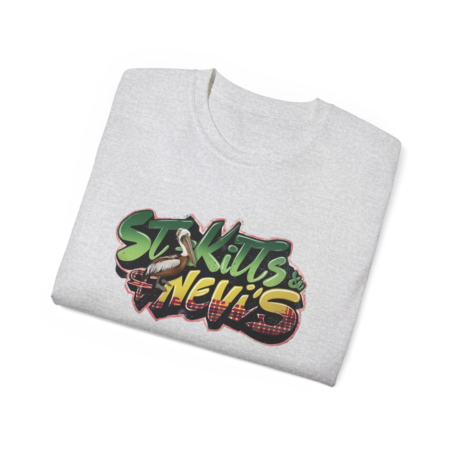 St. Kitts & Nevis Color Splash Tee