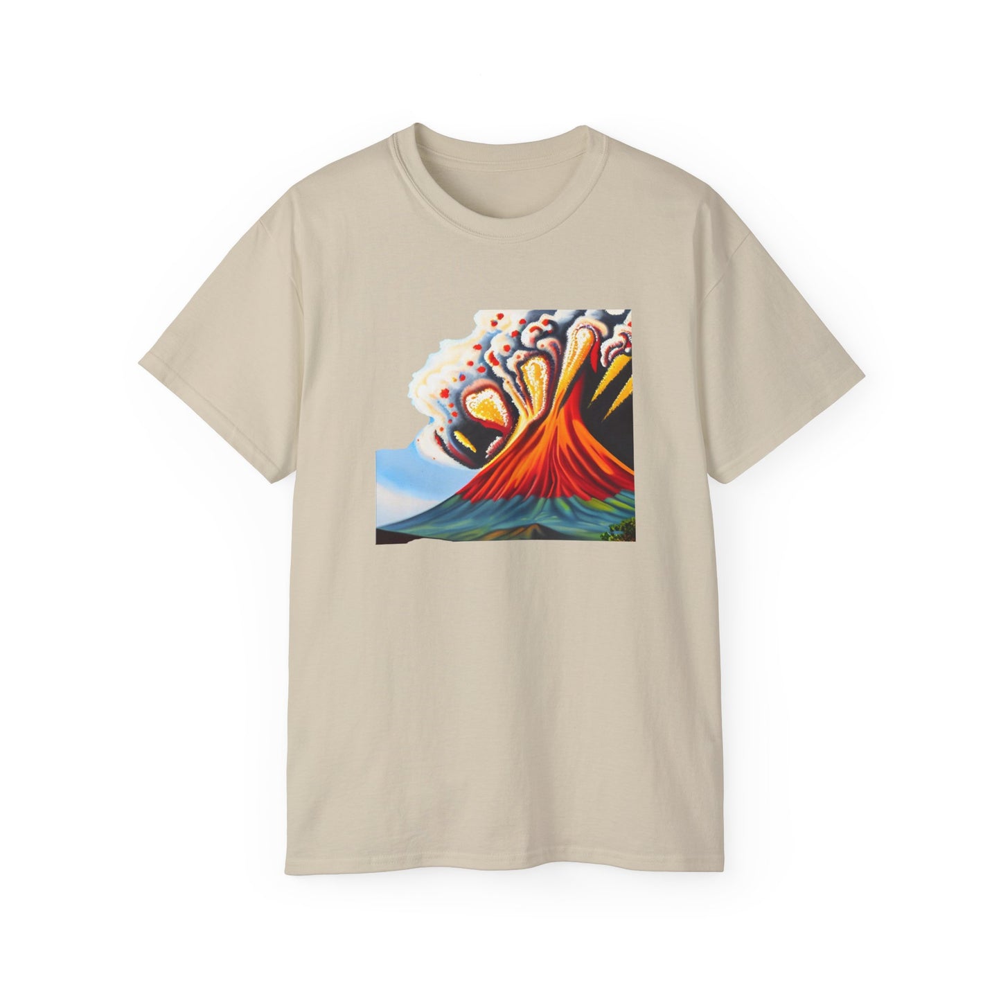 Stratacano (Montserrat Volcano Art) Tee