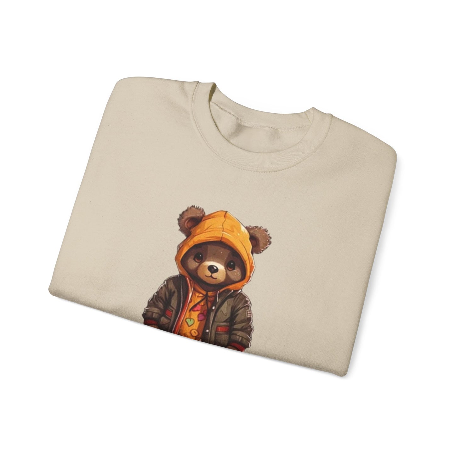 Crewneck Sweatshirt Urban Dressed Cute Bear Design