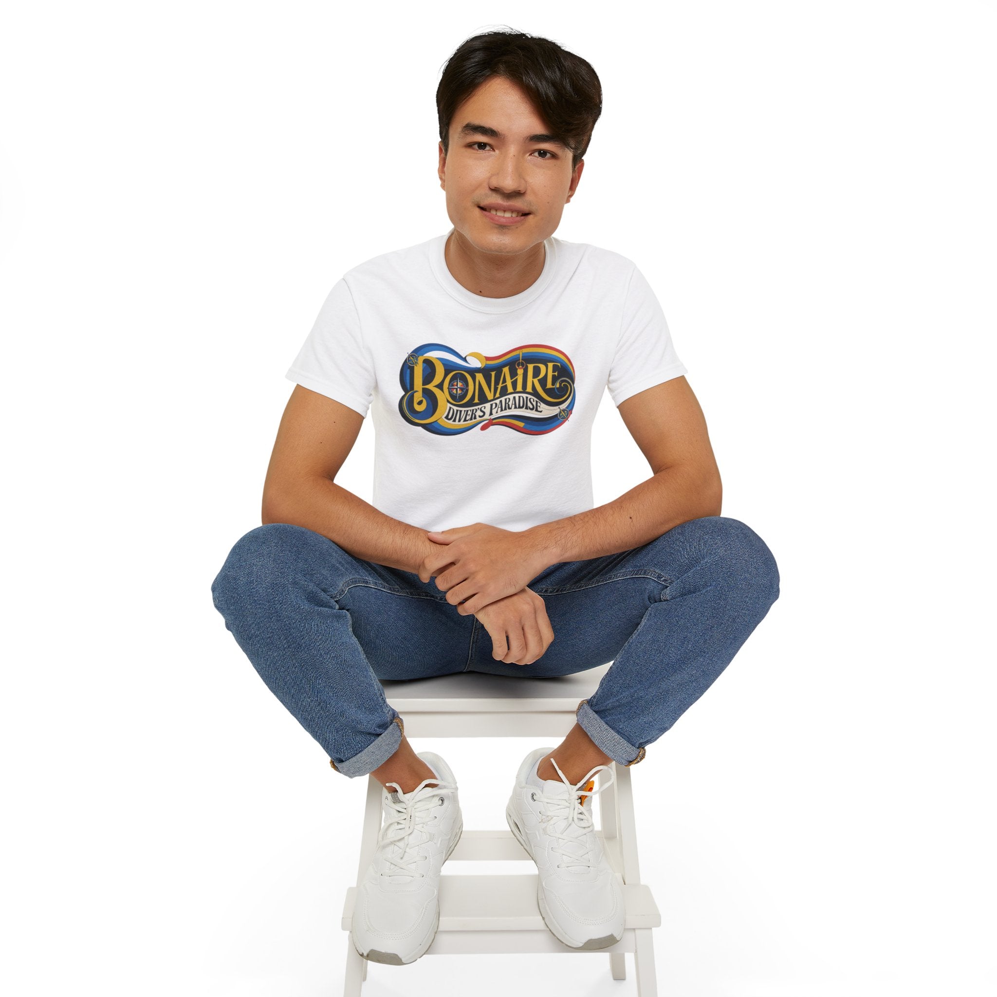 Bonaire Graphic Color Splash Tee