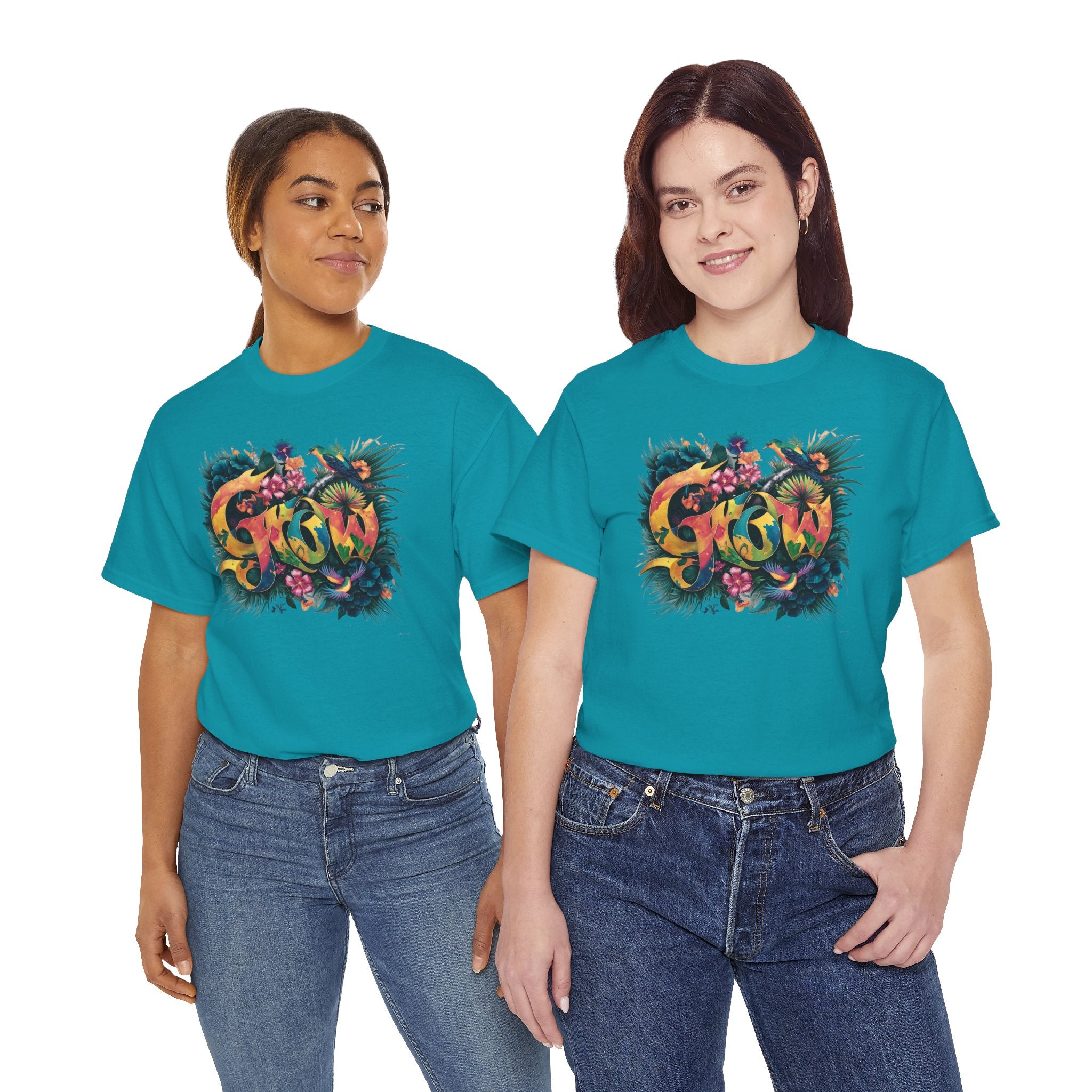 T-shirt bio GROW Color Splash