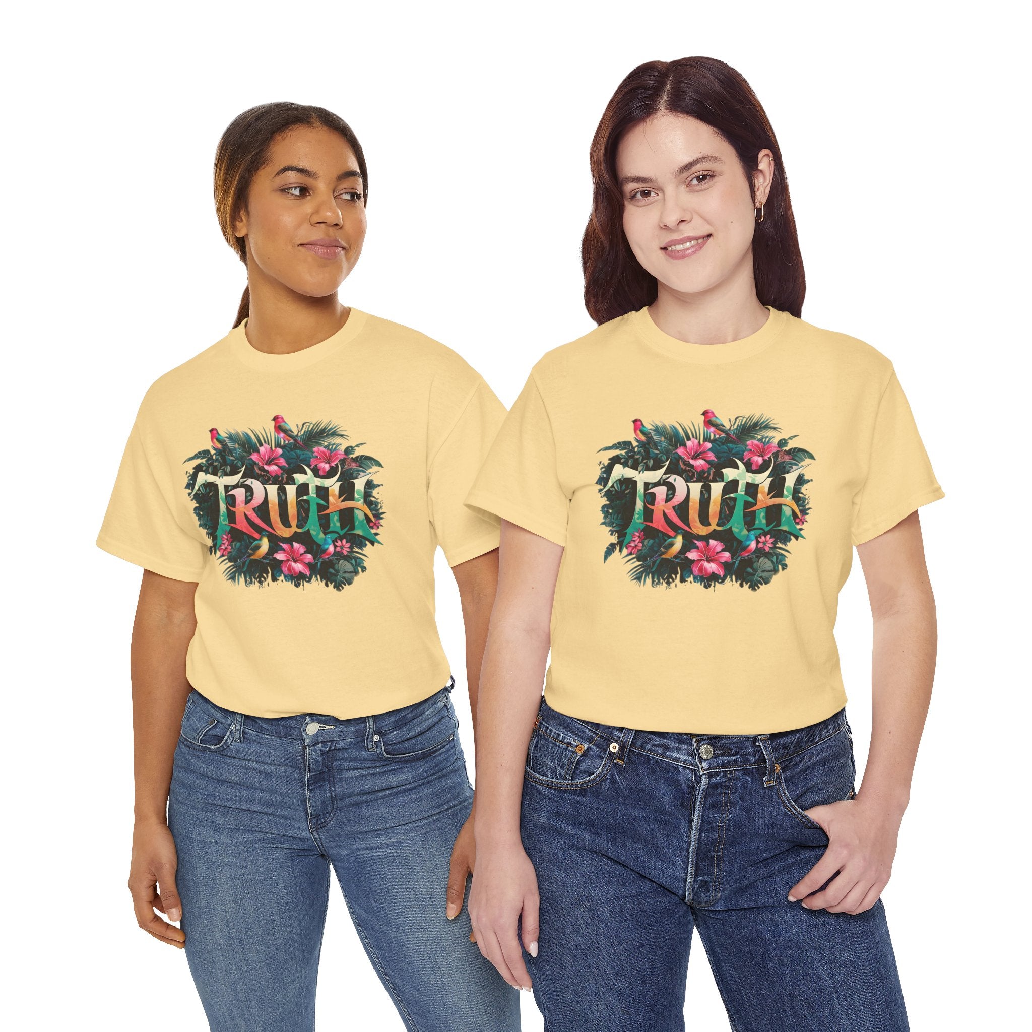 Camiseta con salpicaduras de color orgánico TRUTH