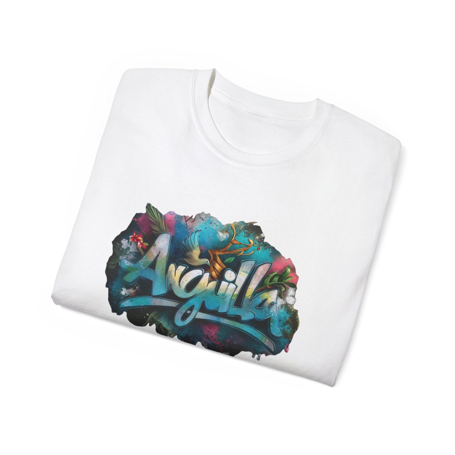 Anguilla Color Splash Tee