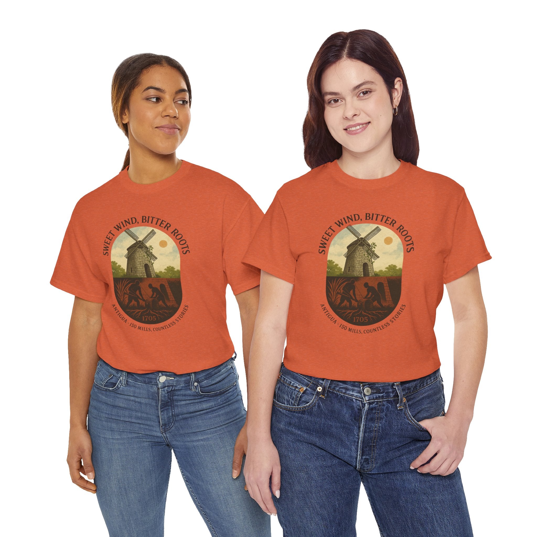 Sweet Wind, Bitter Roots - Antigua History Tee