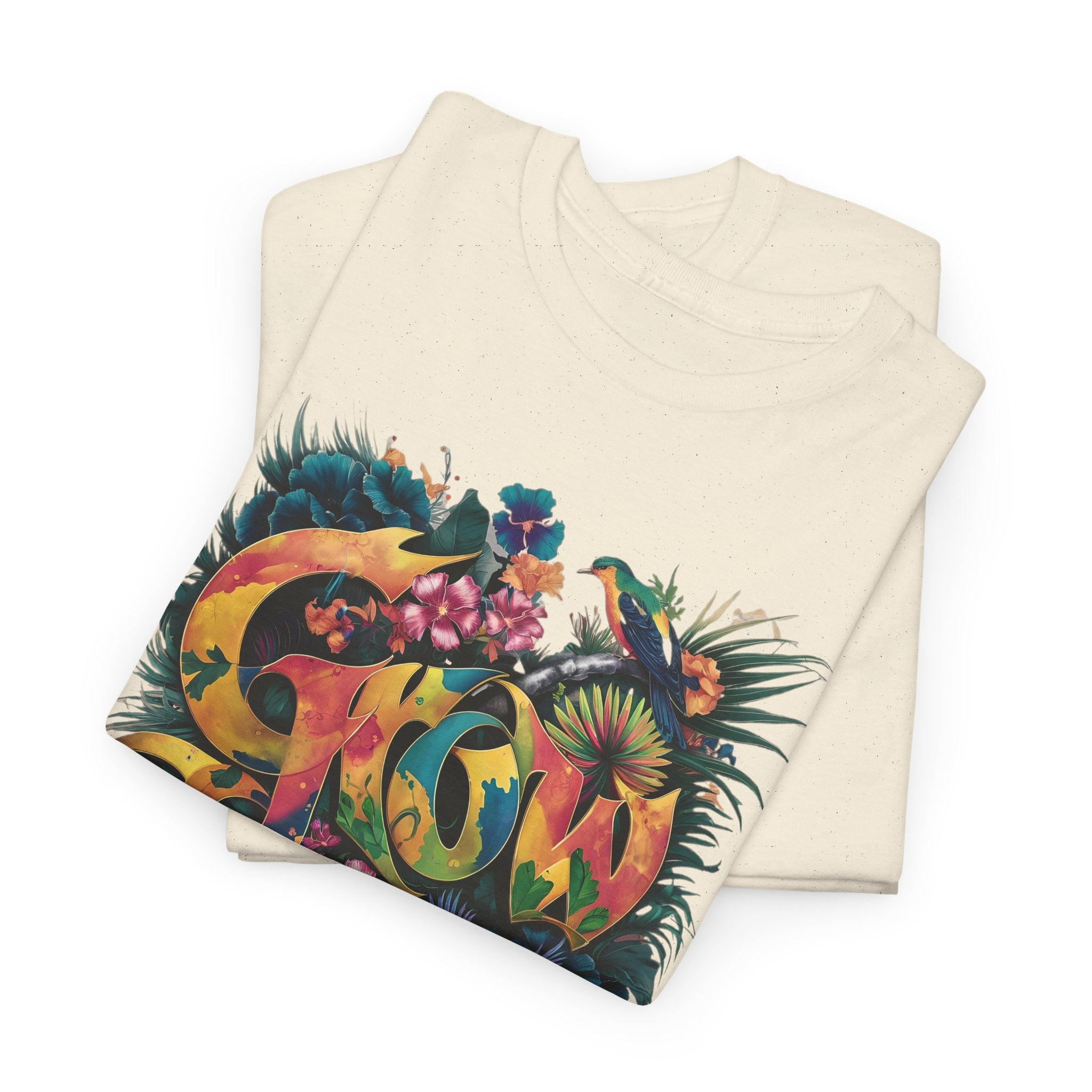 T-shirt bio GROW Color Splash