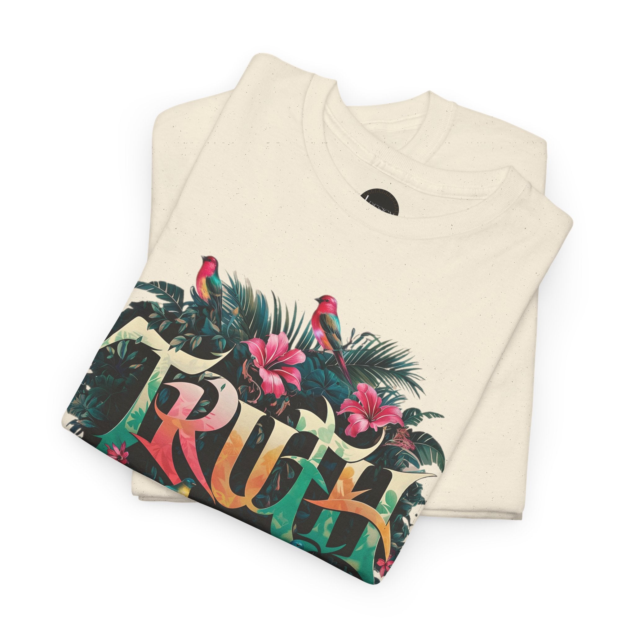 Camiseta con salpicaduras de color orgánico TRUTH