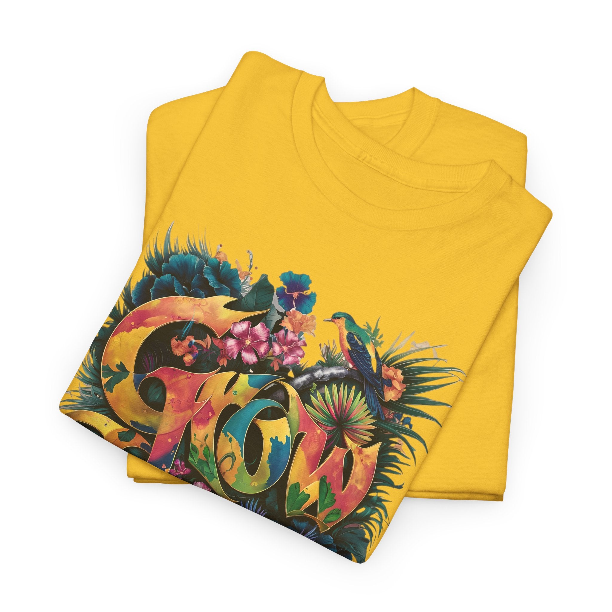 T-shirt bio GROW Color Splash
