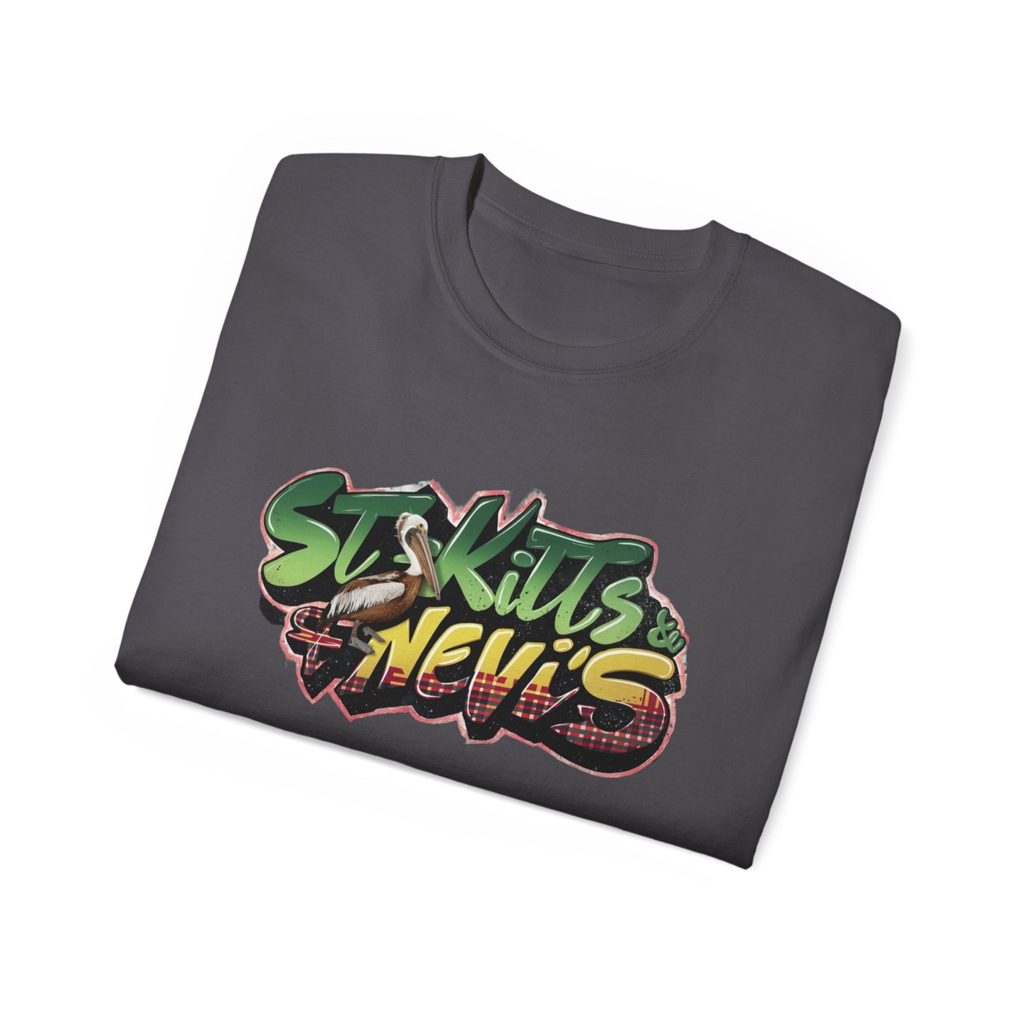 St. Kitts & Nevis Color Splash Tee