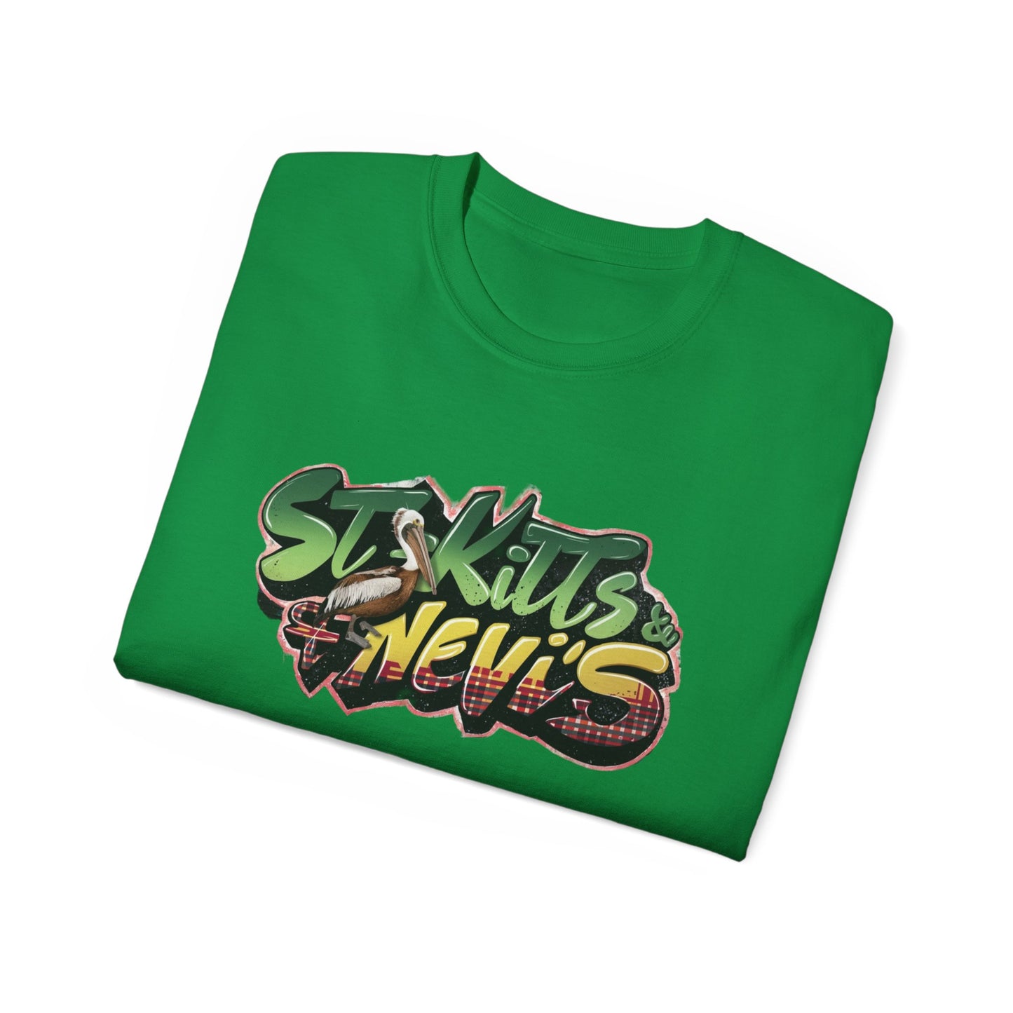 St. Kitts & Nevis Color Splash Tee