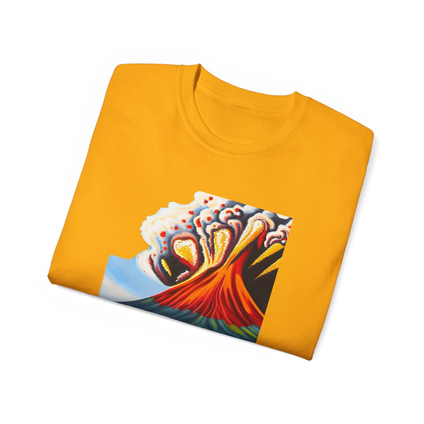 Stratacano (Montserrat Volcano Art) Tee