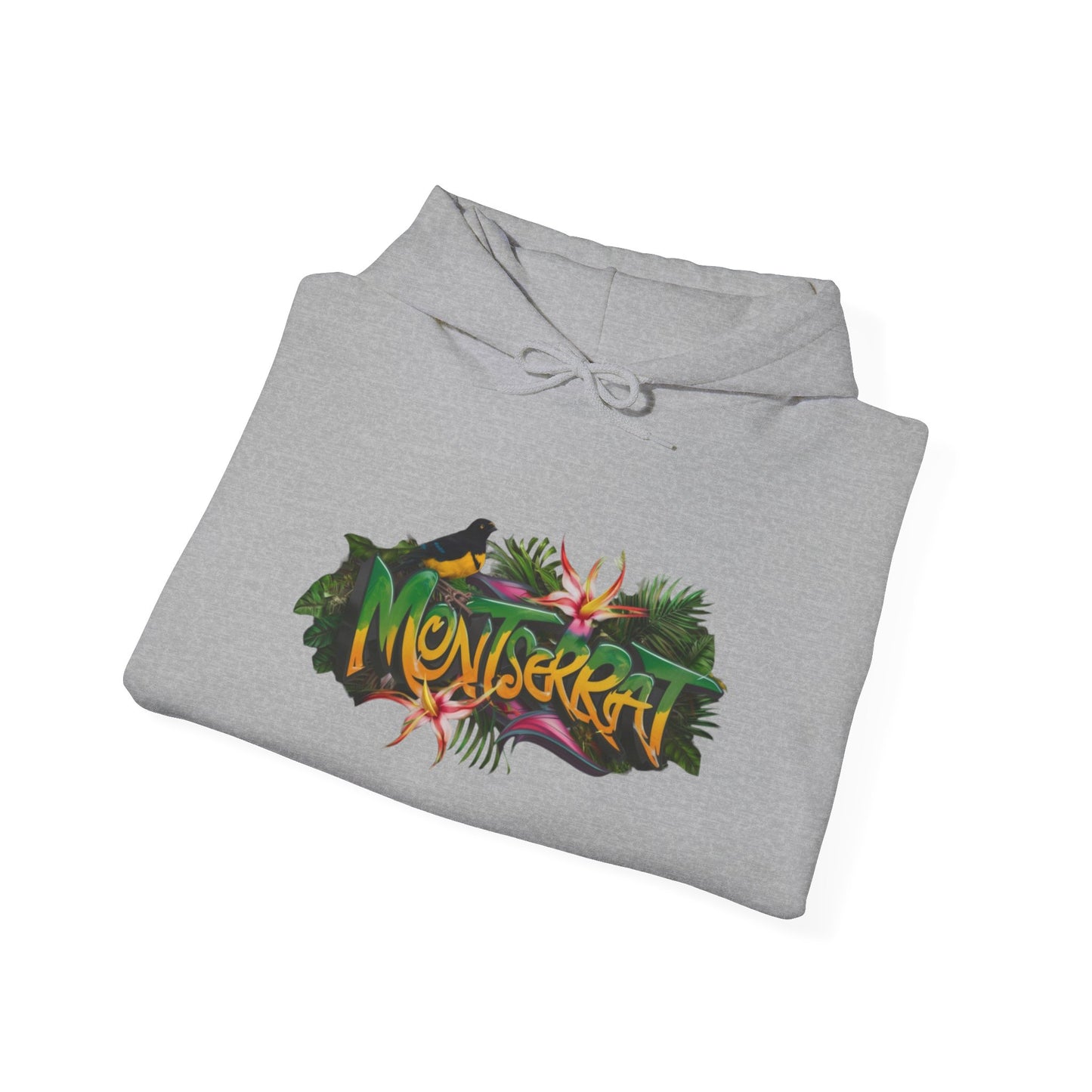 Montserrat Color Splash Nature Hoodie