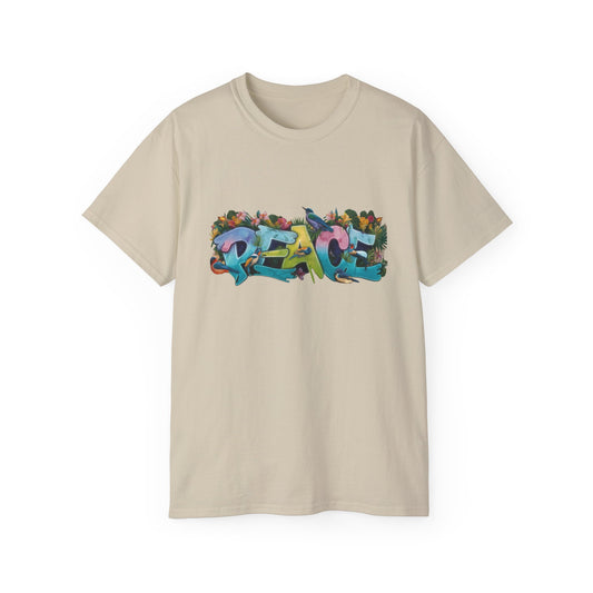 PEACE Organic Color Splash Tee