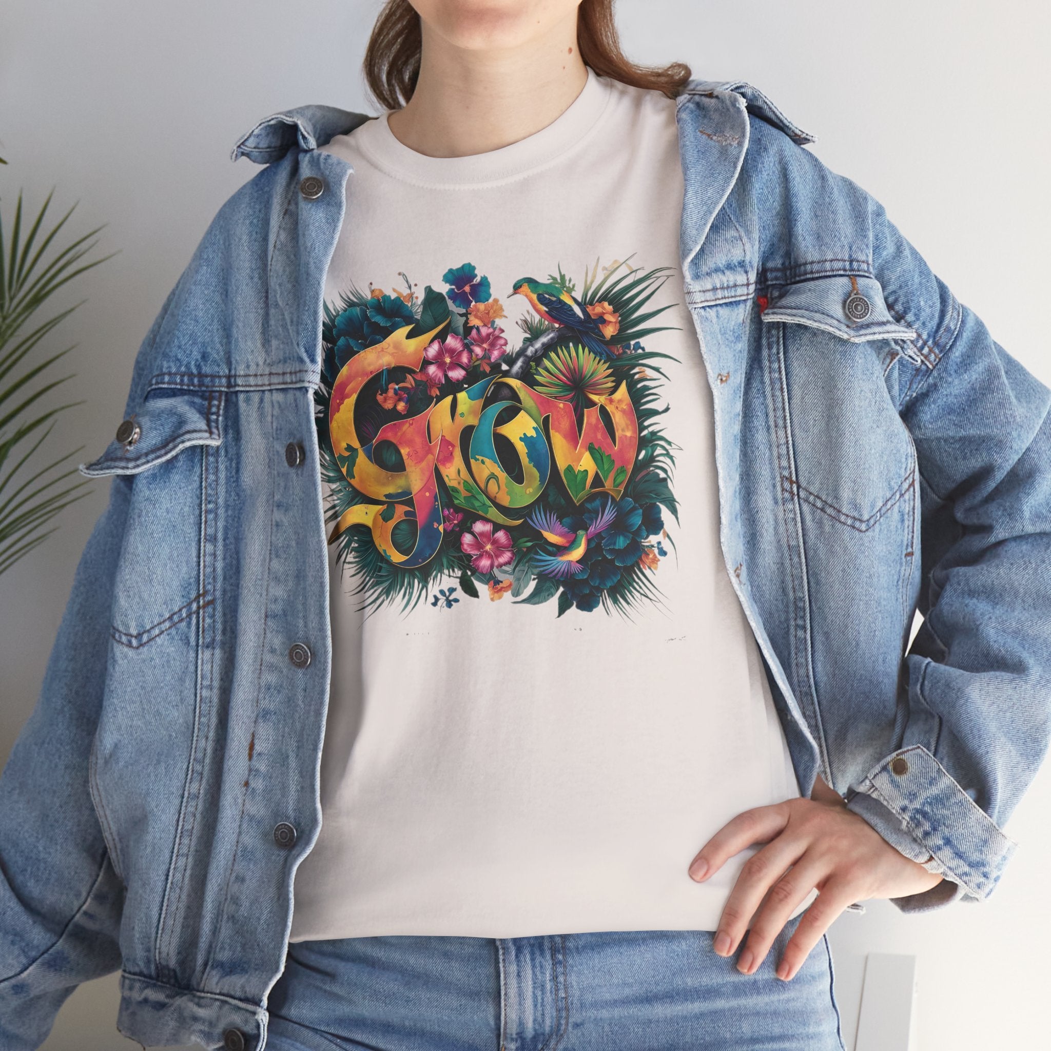T-shirt bio GROW Color Splash