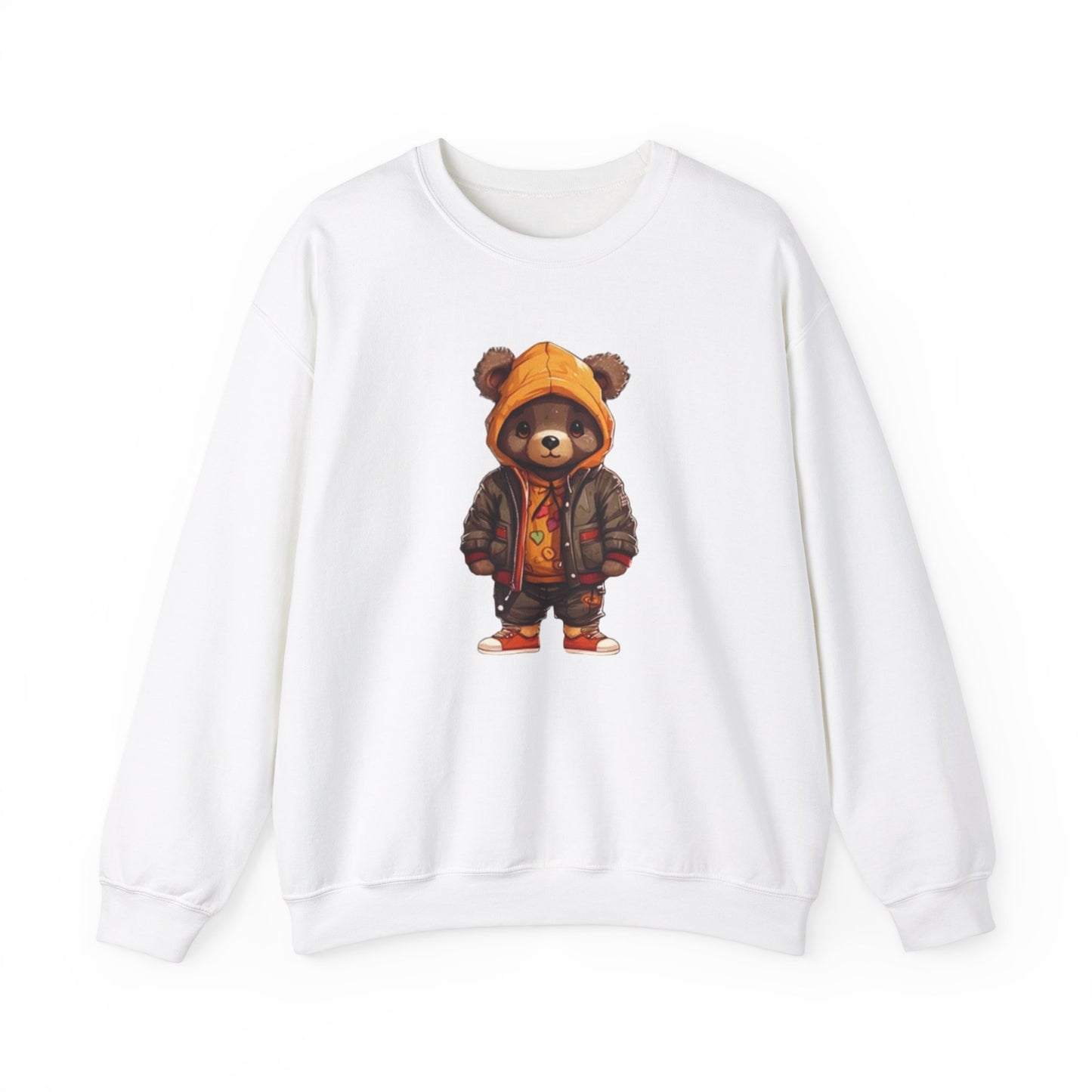 Crewneck Sweatshirt Urban Dressed Cute Bear Design