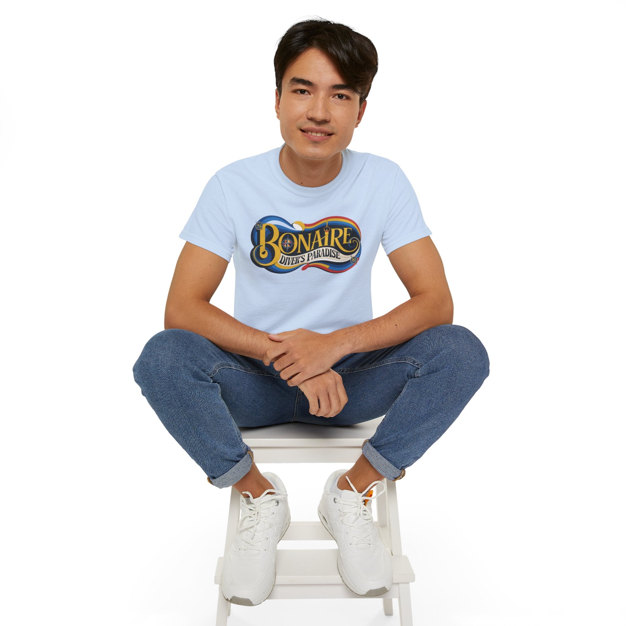 Bonaire Graphic Color Splash Tee