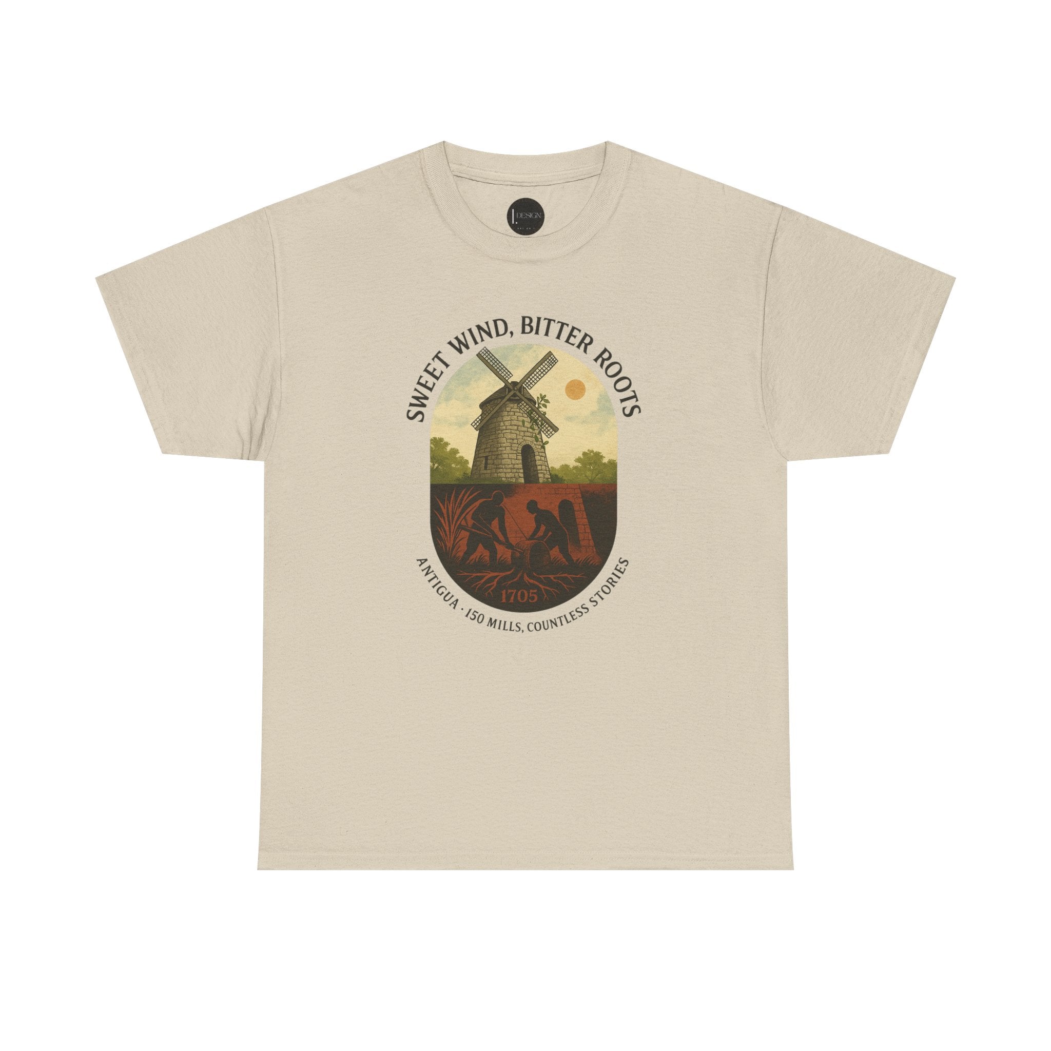 Sweet Wind, Bitter Roots - Antigua History Tee